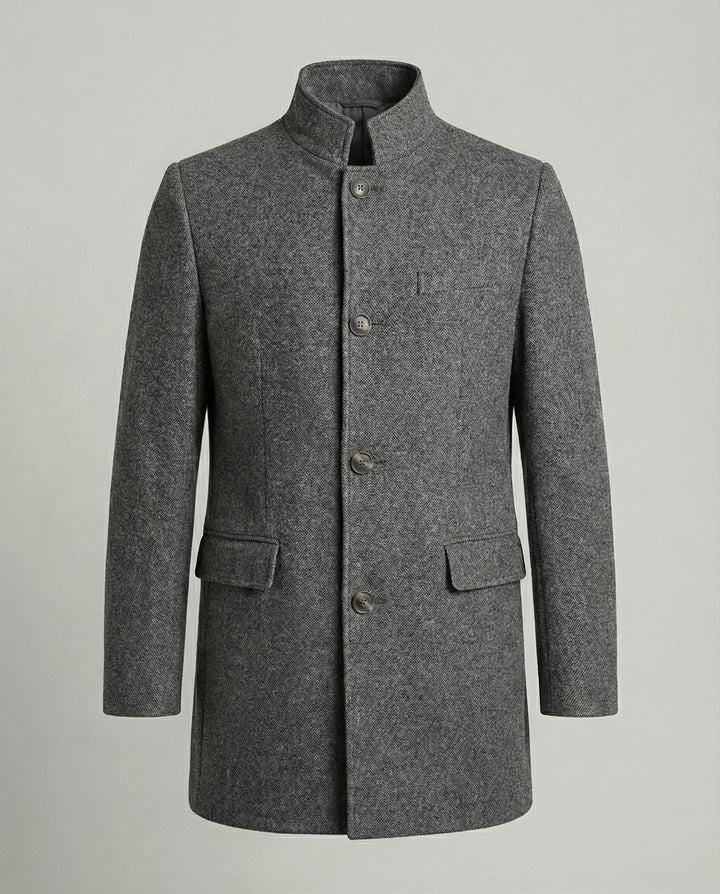 Eleganter Herrenmantel Warm