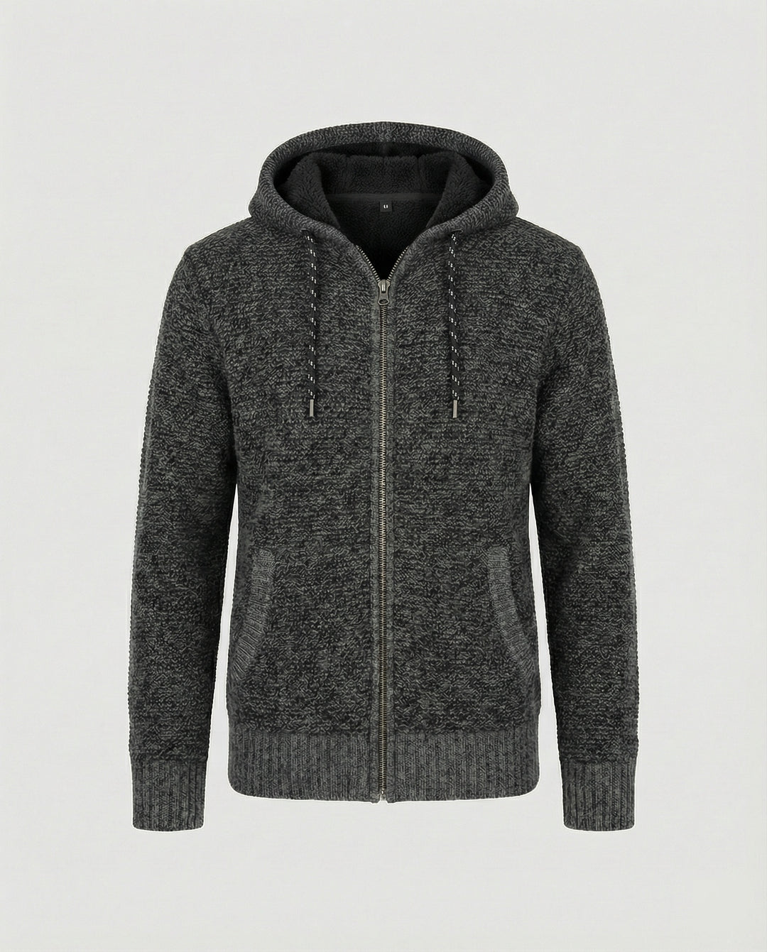 Lässige Herbst Strickjacke Kapuze