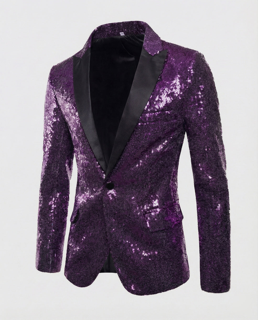 Glamouröser Pailletten Blazer Herren