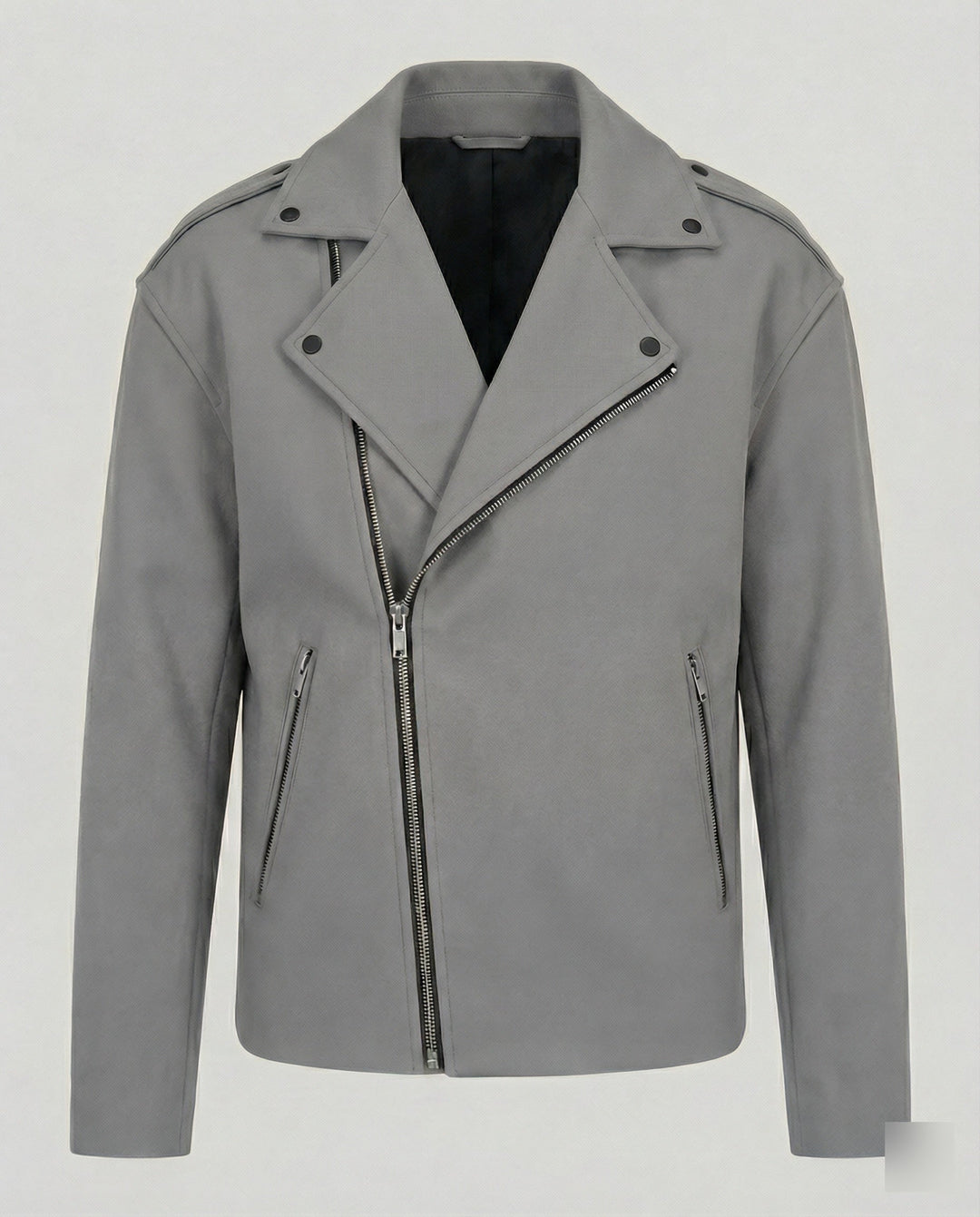 Herren Bikerjacke Leder Weste
