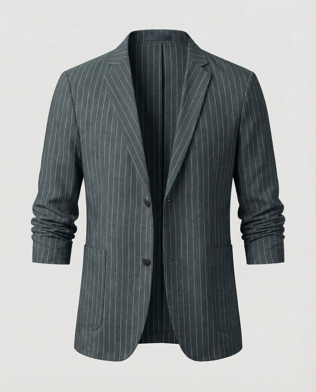 Herren Nadelstreifen Sakko Slim Fit Sommer