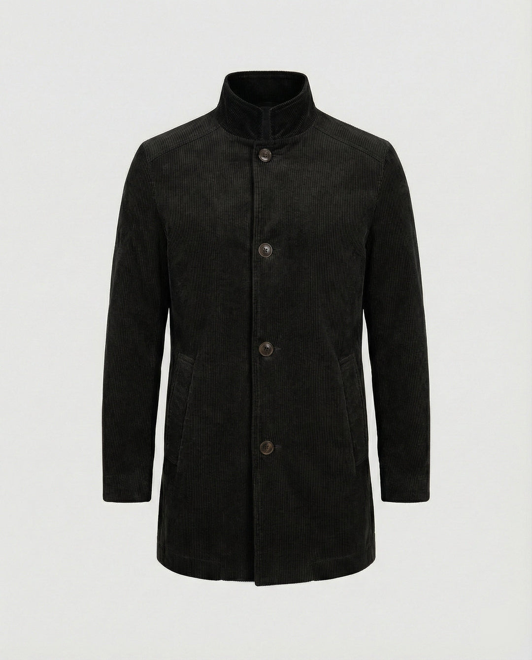 Herren Cordjacke mit hohem Kragen