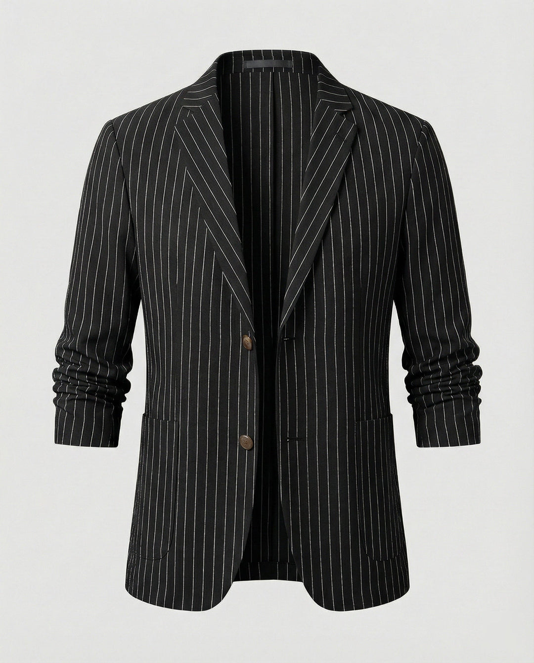 Herren Nadelstreifen Sakko Slim Fit Sommer