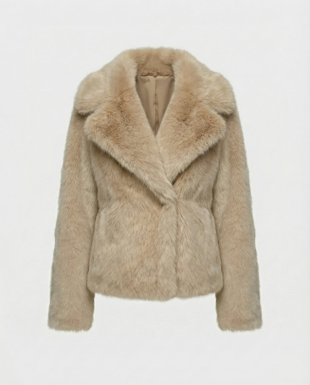 Luxuriöse Weiche Pelzjacke Damen