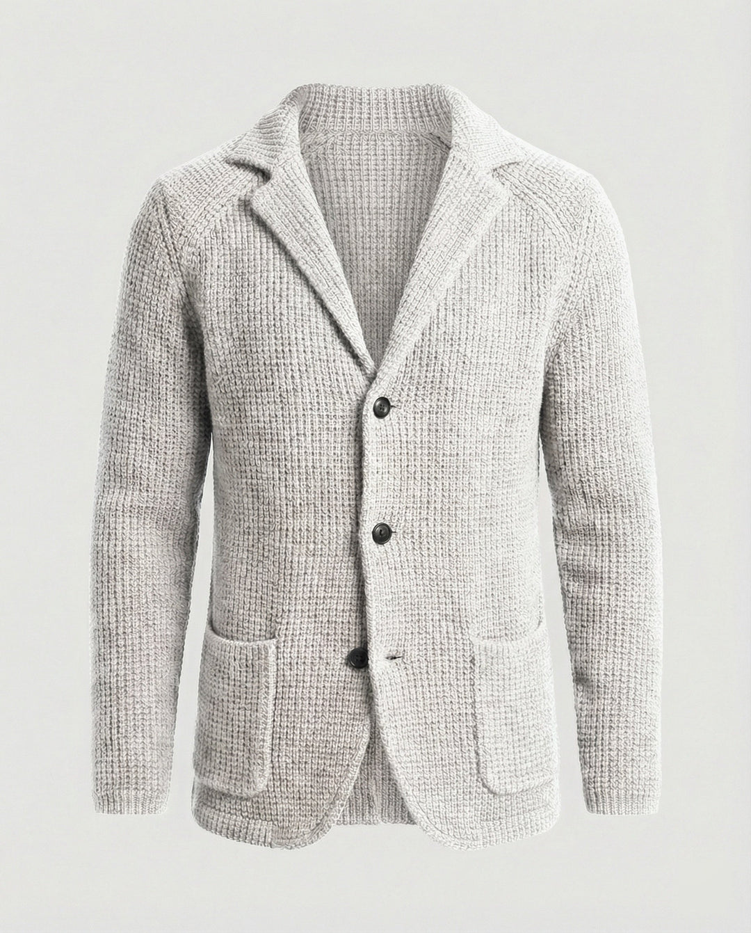 Herren Strickblazer mit Reverskragen