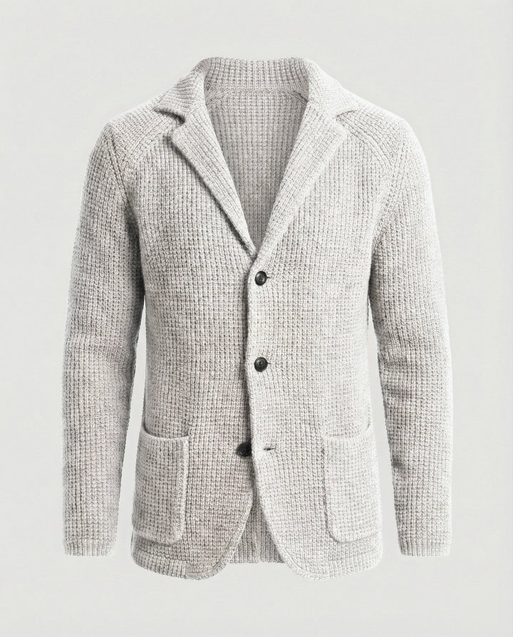 Herren Strickblazer mit Reverskragen