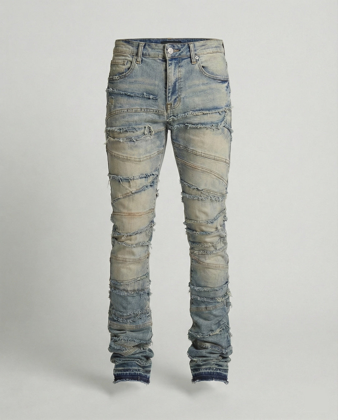 Herren Destroyed Jeans Slim Fit