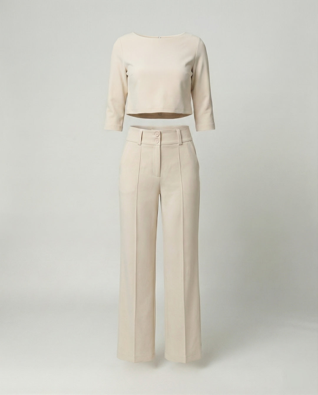 Tailliertes Herbst Hosenset Damen