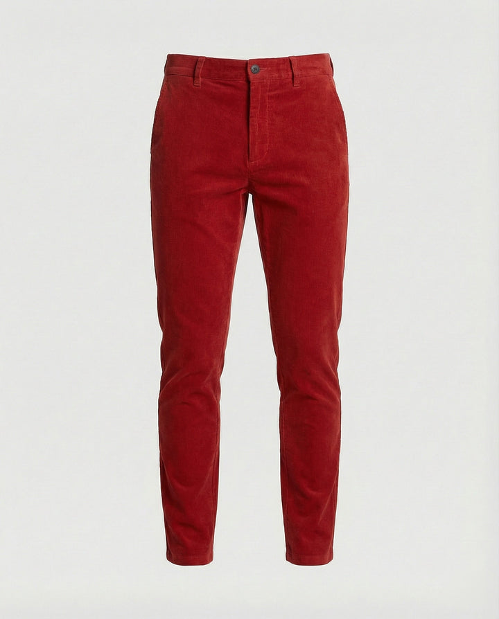 Herren Slim Fit Hose mit Elastikbund