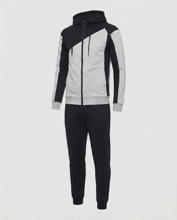Herren Jogginganzug mit Kapuze Slim Fit