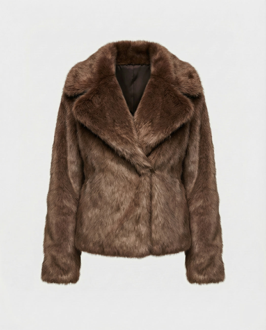 Luxuriöse Weiche Pelzjacke Damen