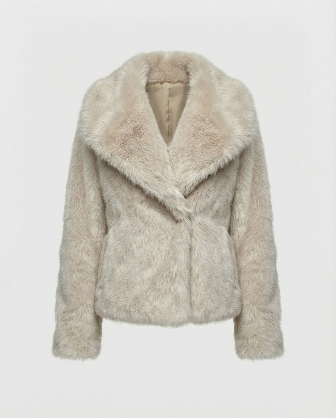 Luxuriöse Weiche Pelzjacke Damen