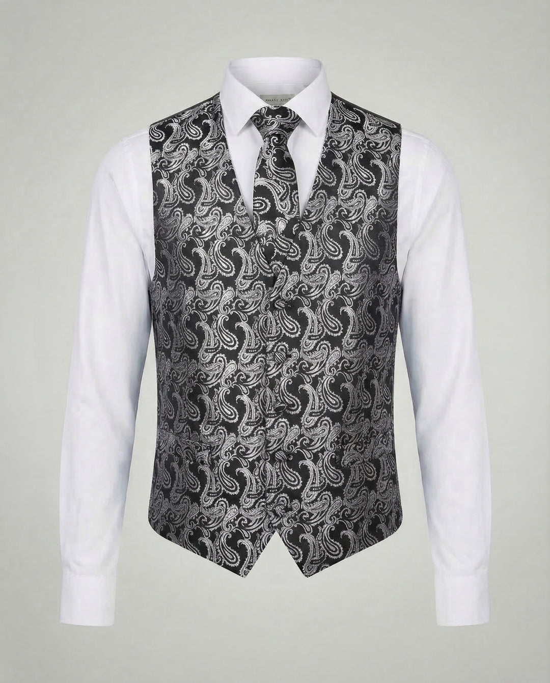 Elegante Paisley Anzugweste Herren