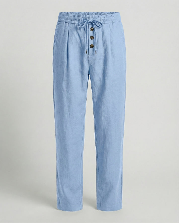 Leichte Atmungsaktive Leinenhose Herren