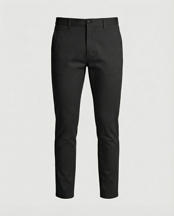 Herren Slim Fit Hose mit Elastikbund