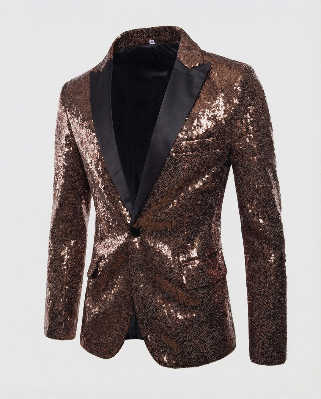 Glamouröser Pailletten Blazer Herren