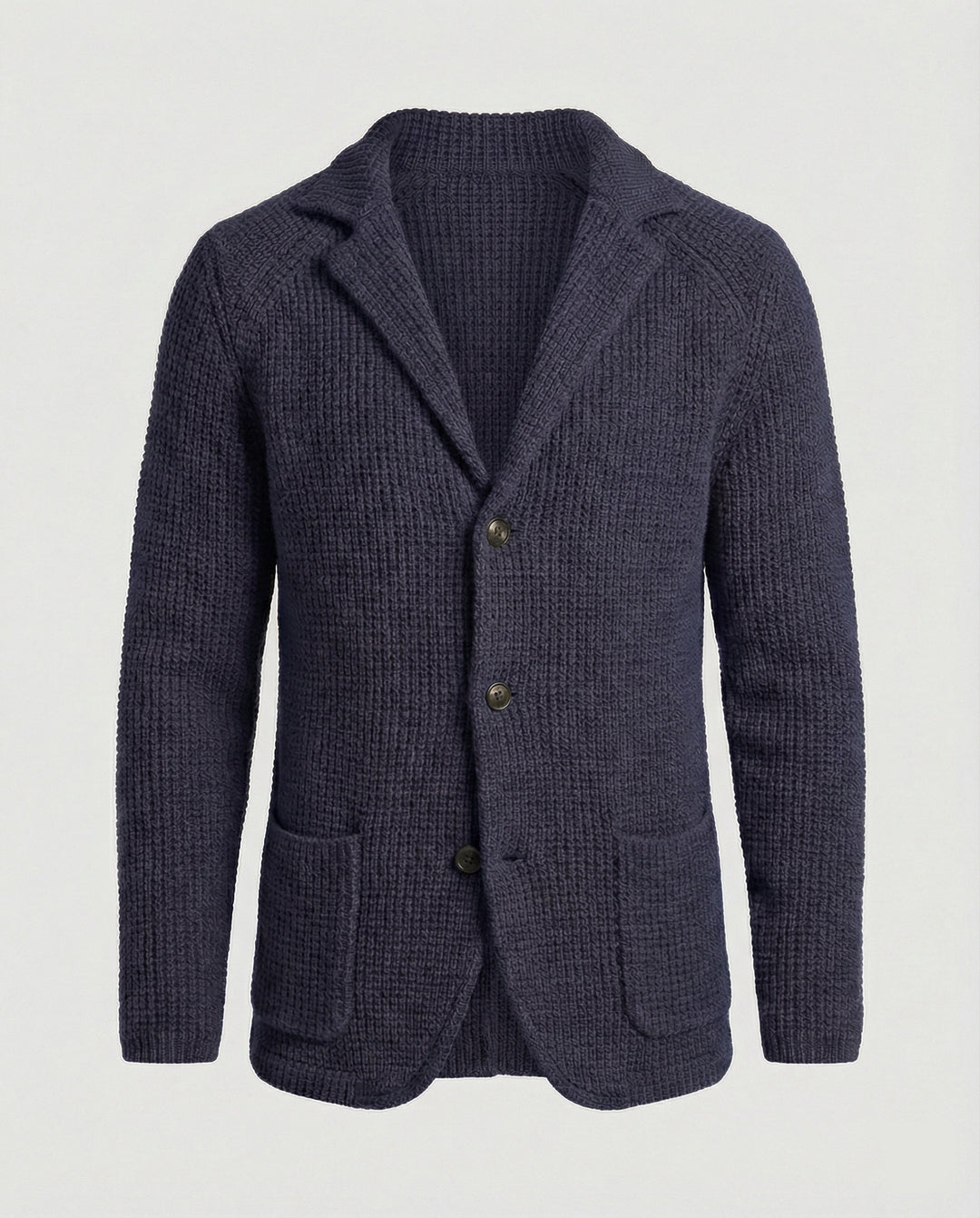 Herren Strickblazer mit Reverskragen