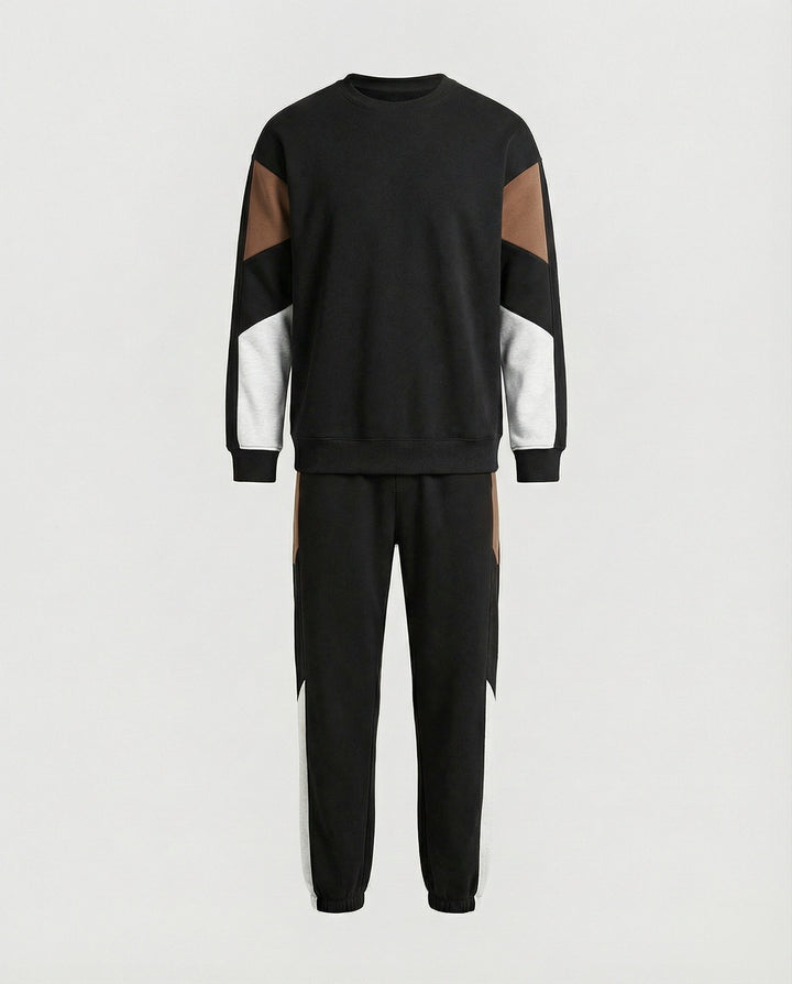 Herren Sweatset mit Print und Jogginghose