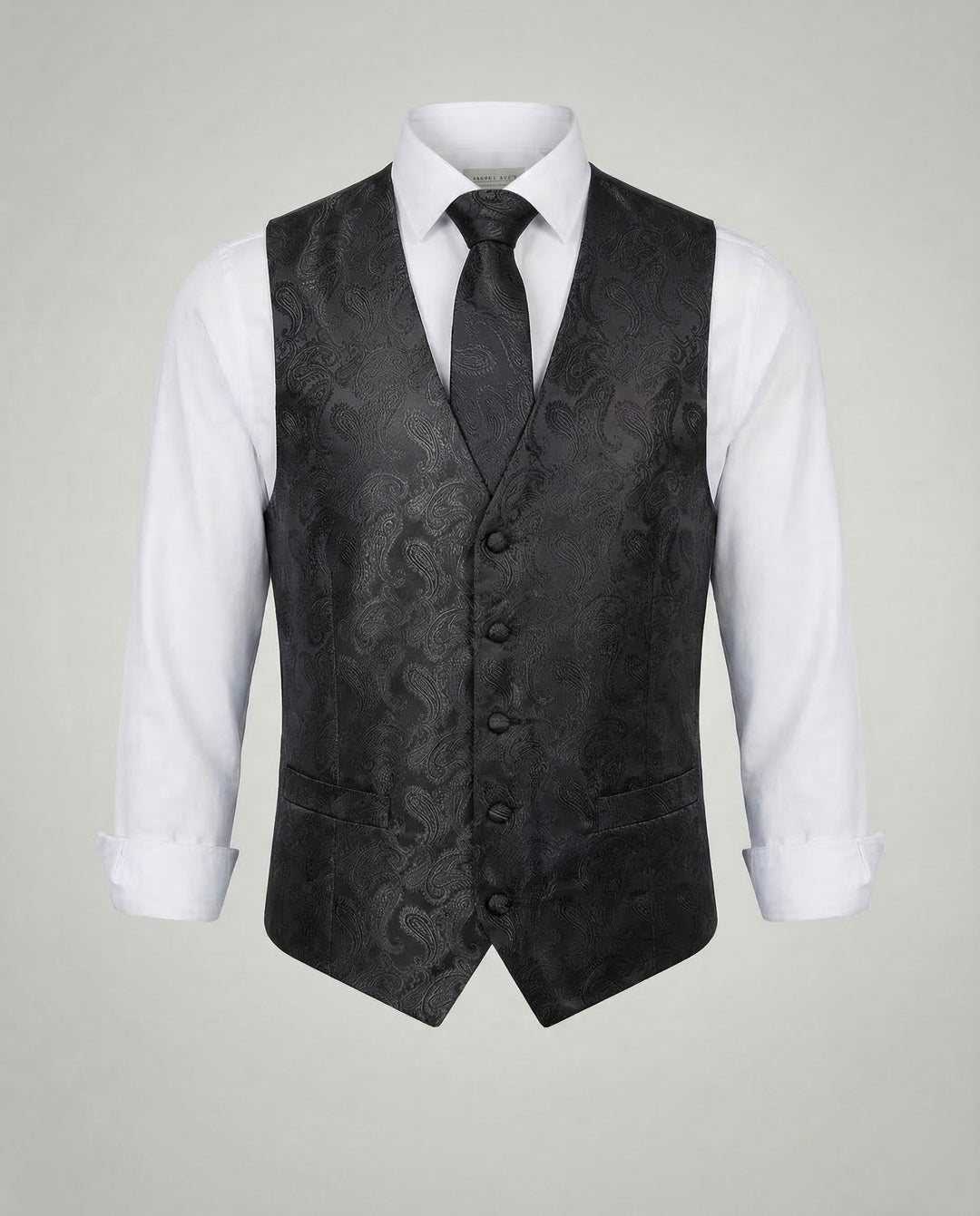 Elegante Paisley Anzugweste Herren