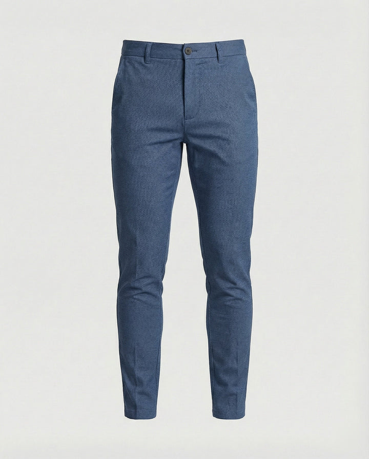 Herren Slim Fit Hose mit Elastikbund