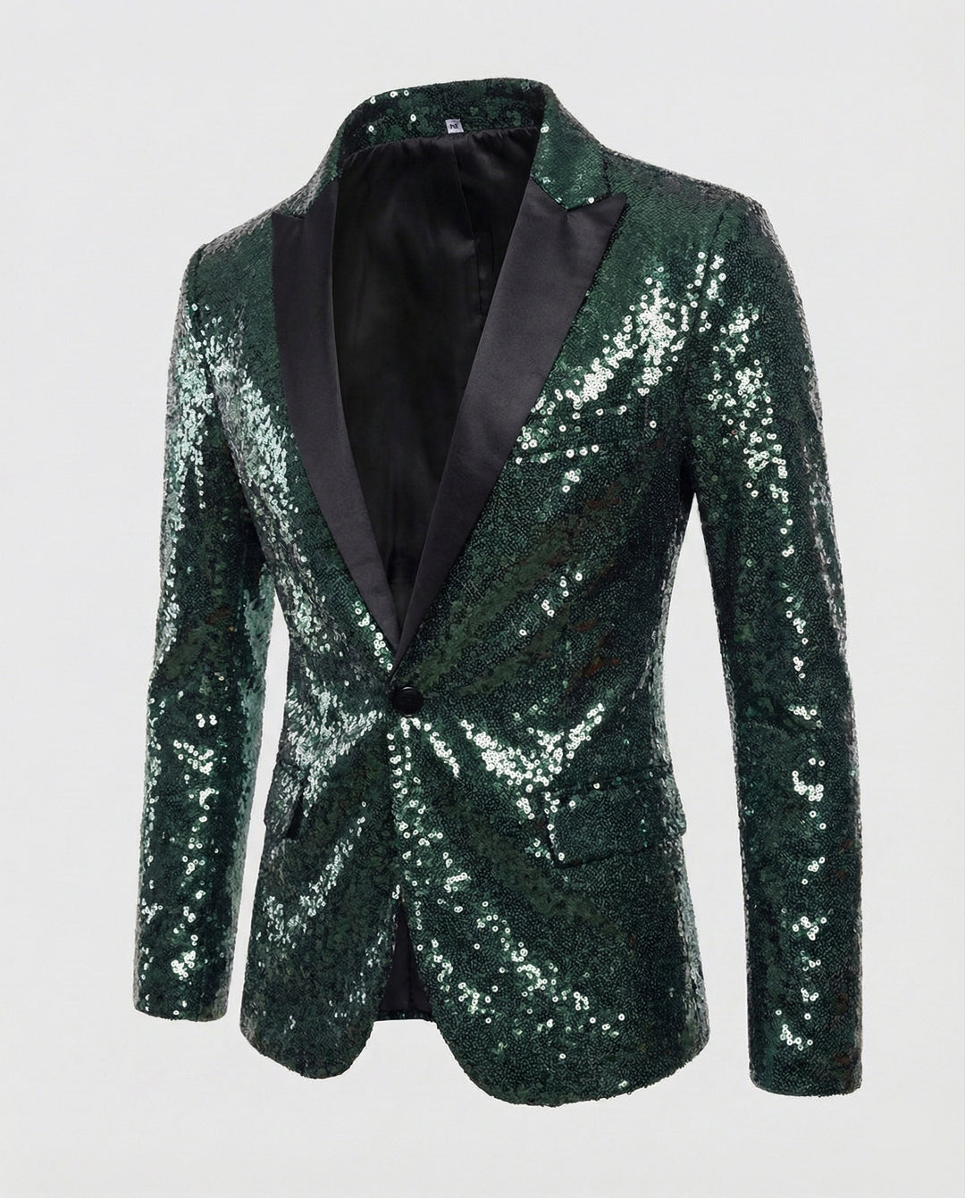 Glamouröser Pailletten Blazer Herren