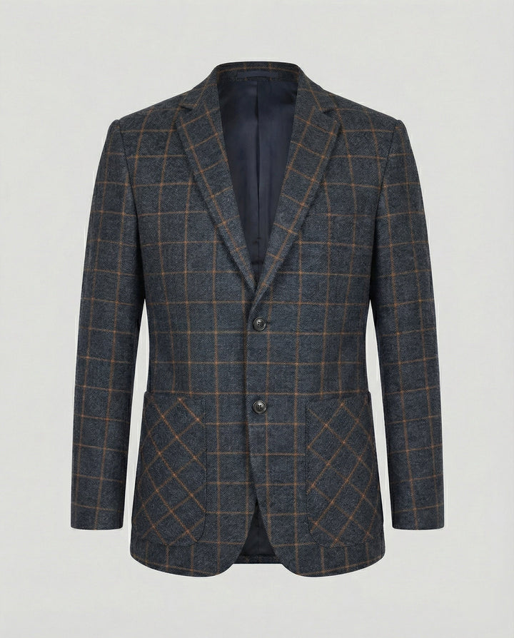 Herren Karosakko Slim Fit Business