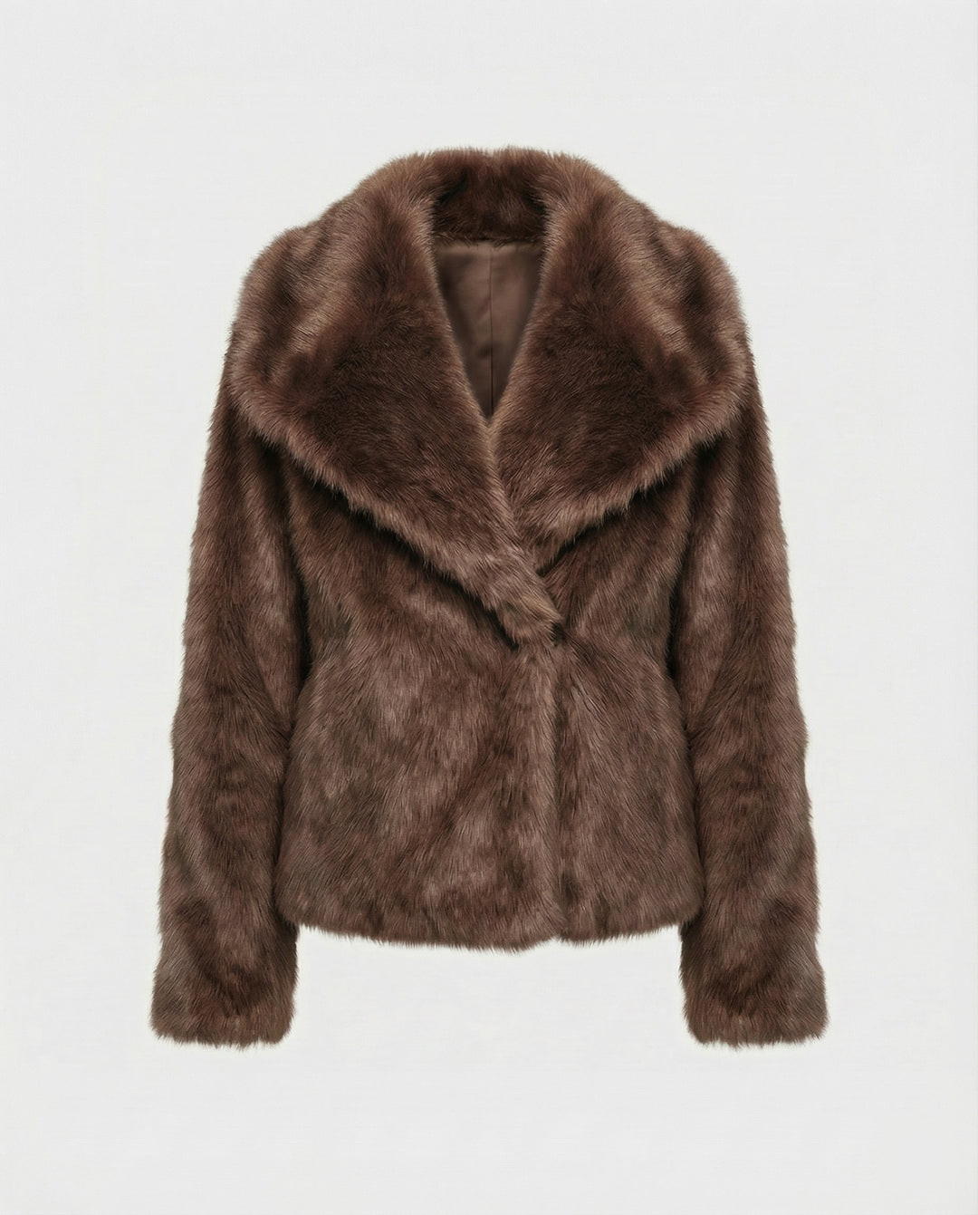 Luxuriöse Weiche Pelzjacke Damen