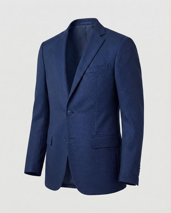 City Blazer Strukturstoff Herren