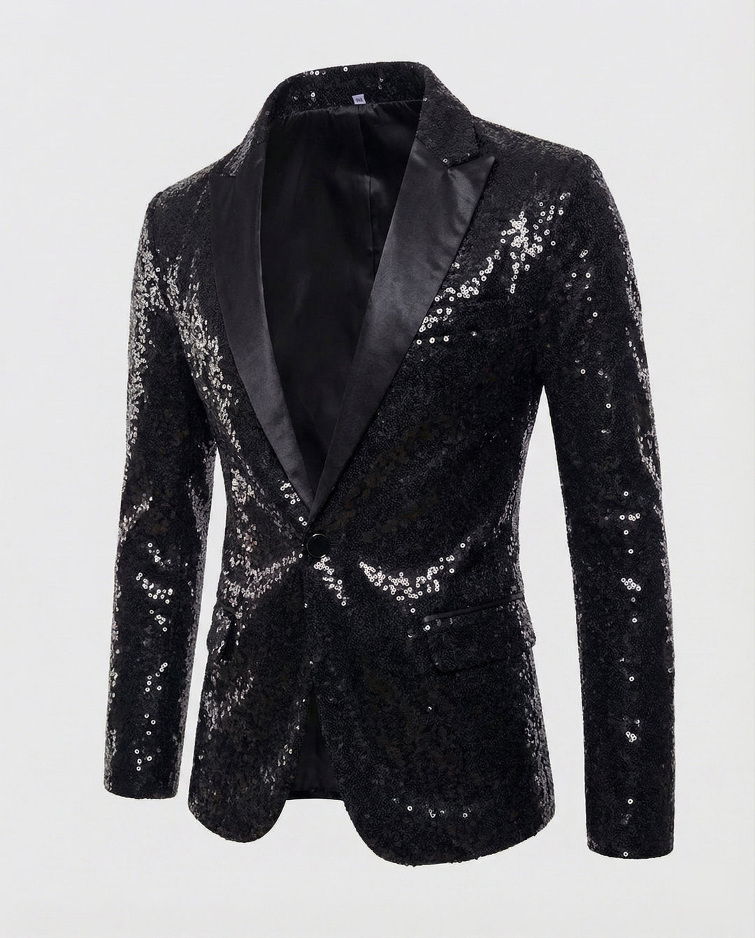 Glamouröser Pailletten Blazer Herren