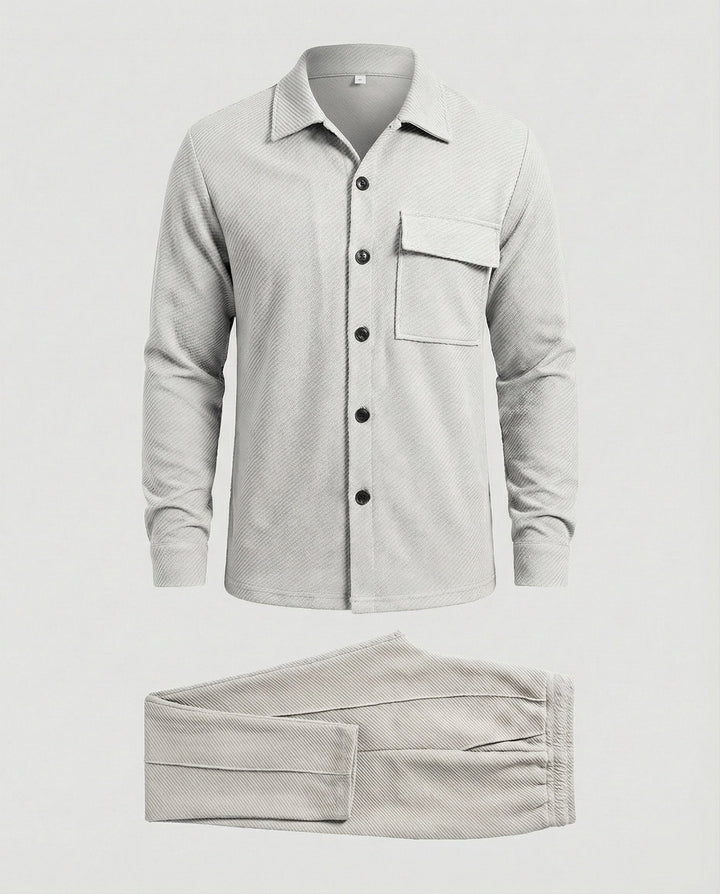 Herren Cardigan mit Strukturdesign