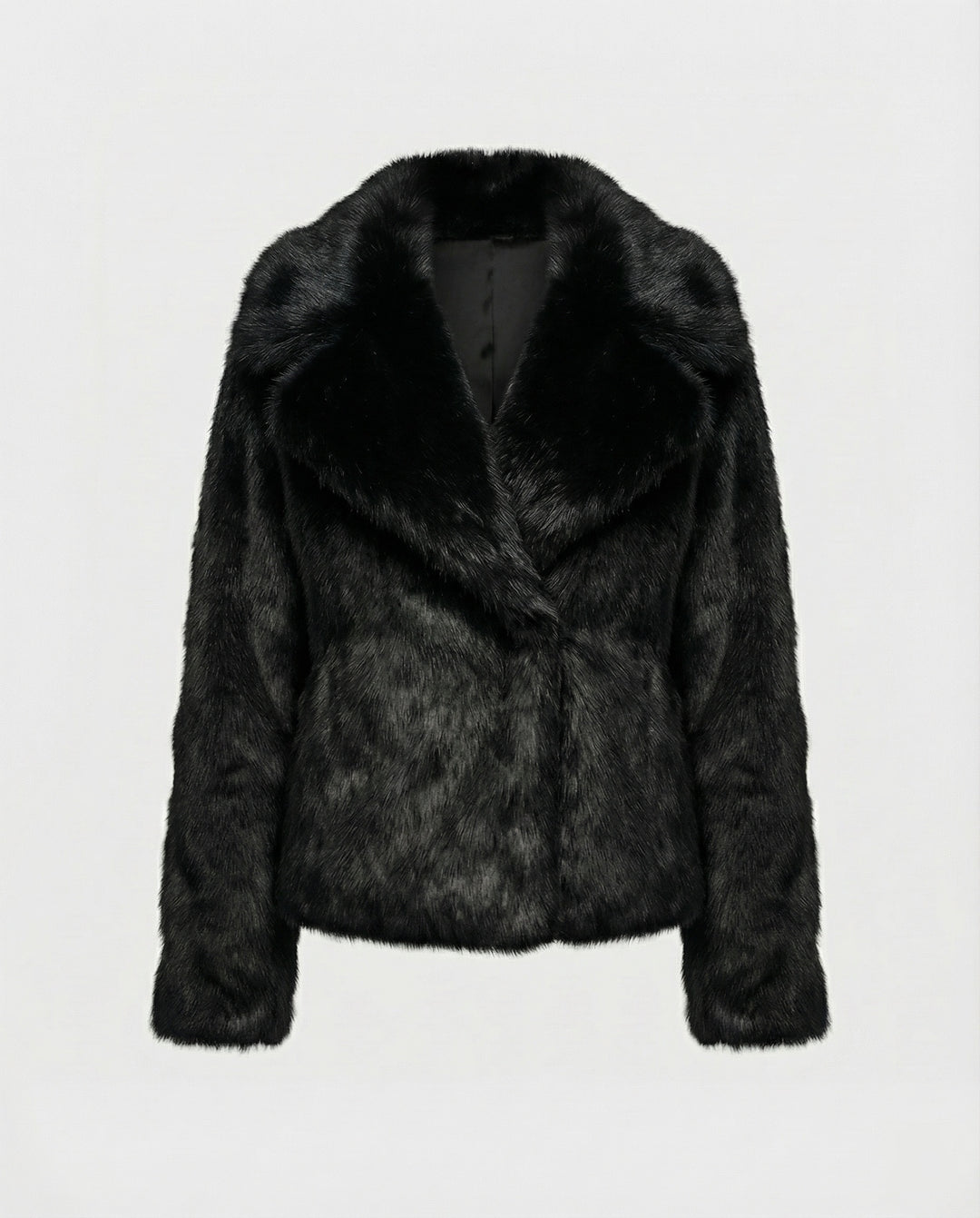 Luxuriöse Weiche Pelzjacke Damen
