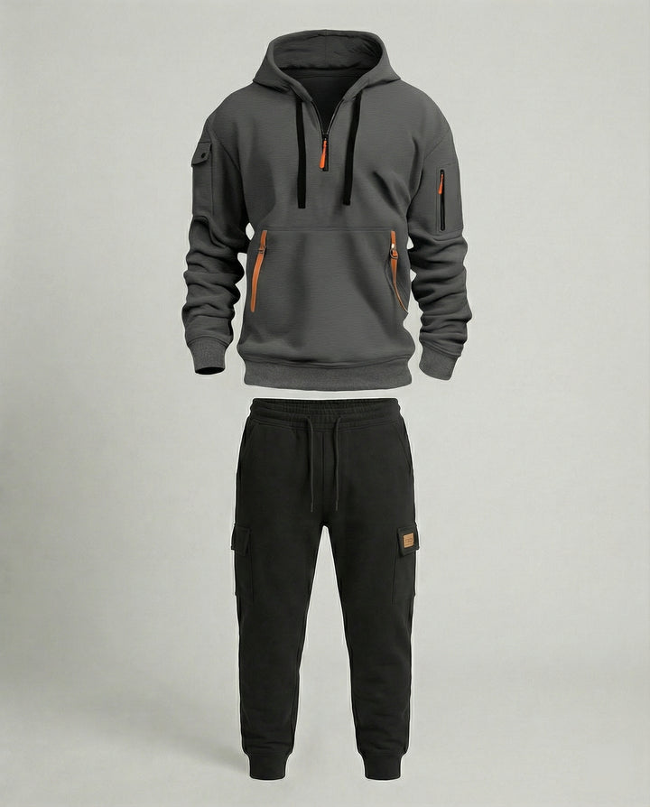 Herren Funktions-Hoodie & Jogginghose Set