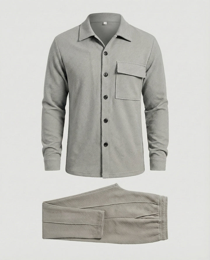 Herren Cardigan mit Strukturdesign