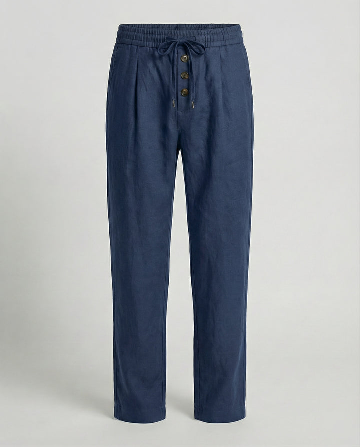 Leichte Atmungsaktive Leinenhose Herren