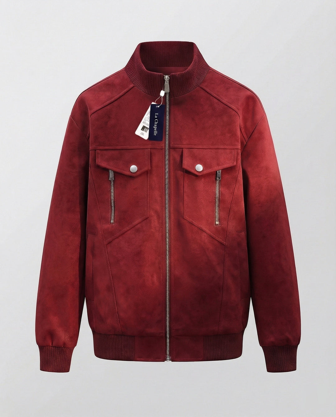 Herren Velours Bomberjacke Locker
