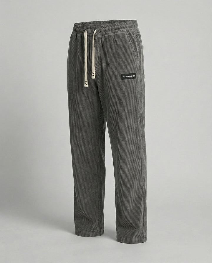 Herren Cordhose weit mit Kordelzug