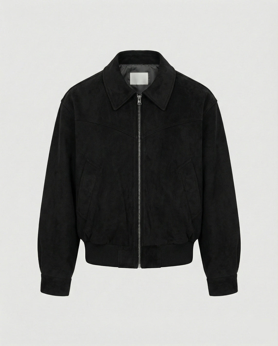 Herren Bomberjacke Veloursleder
