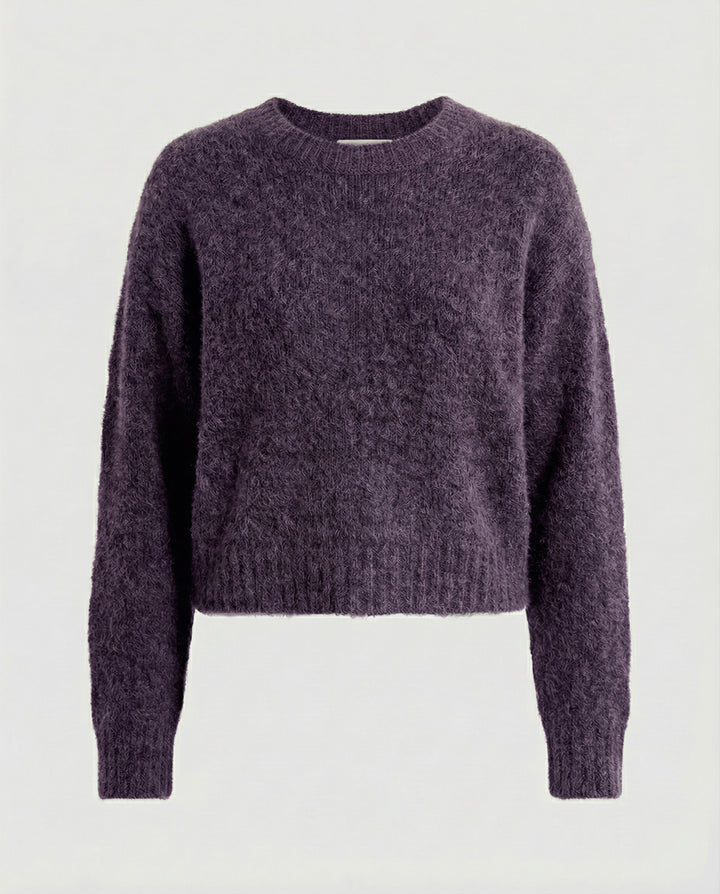 Luxe Mohair Oversized Pullover