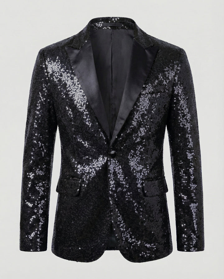 Glamouröser Pailletten Blazer