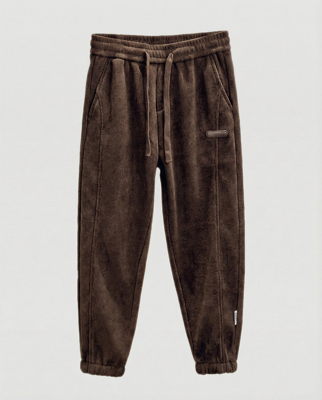 Herren Jogginghose gerippt schmal