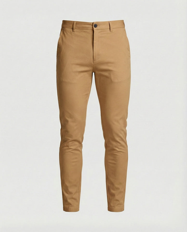 Herren Slim Fit Hose mit Elastikbund