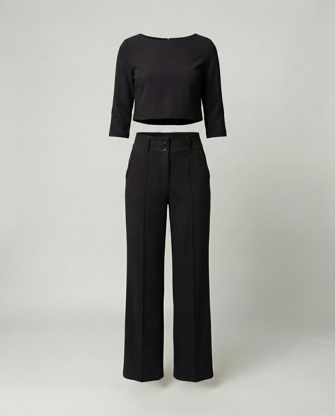 Tailliertes Herbst Hosenset Damen
