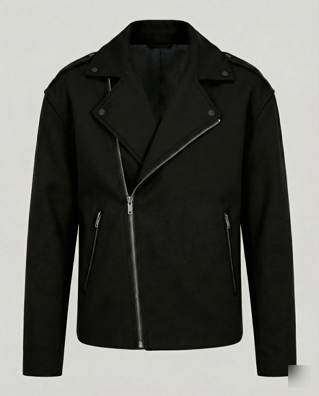 Herren Bikerjacke Leder Weste
