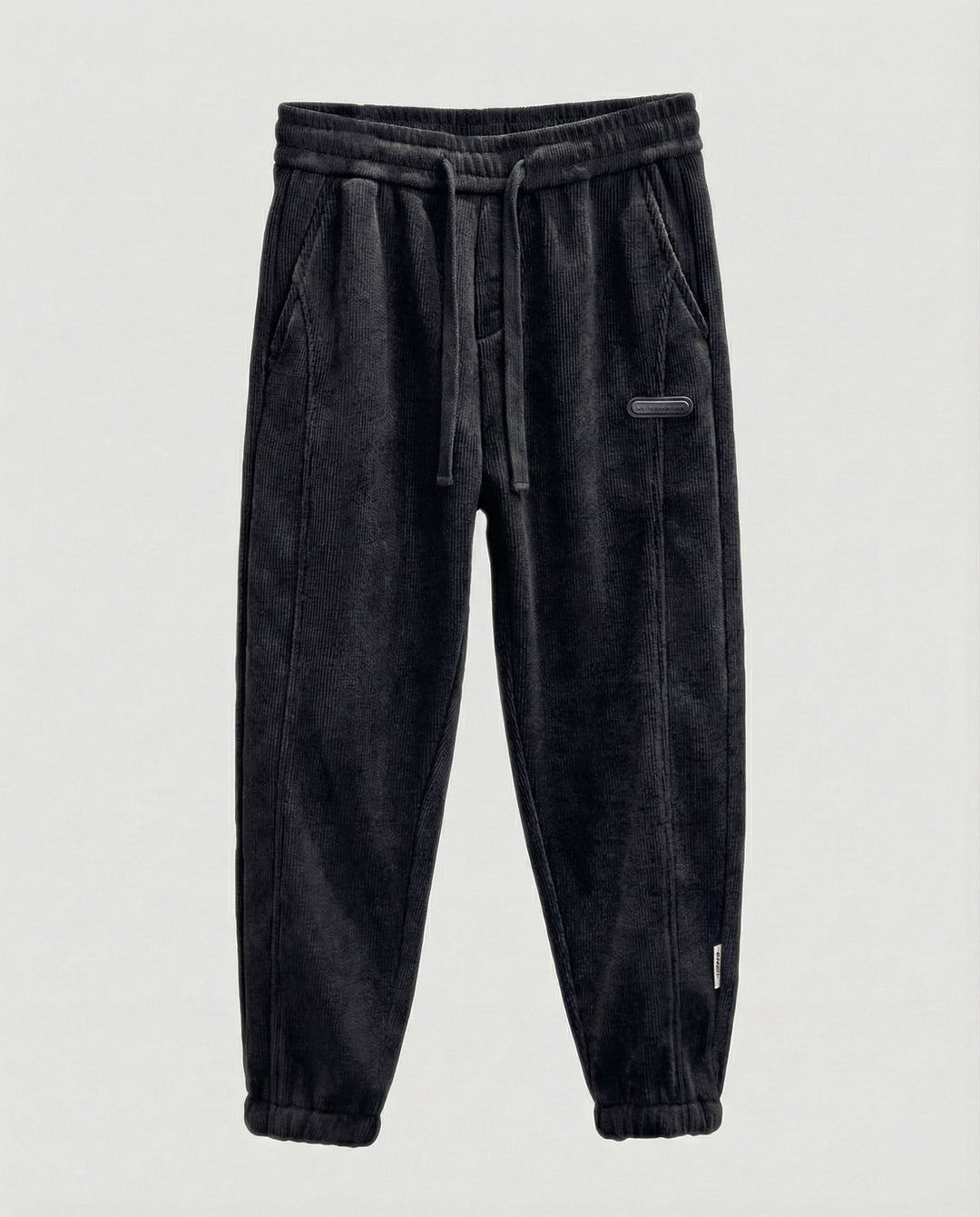 Herren Jogginghose gerippt schmal