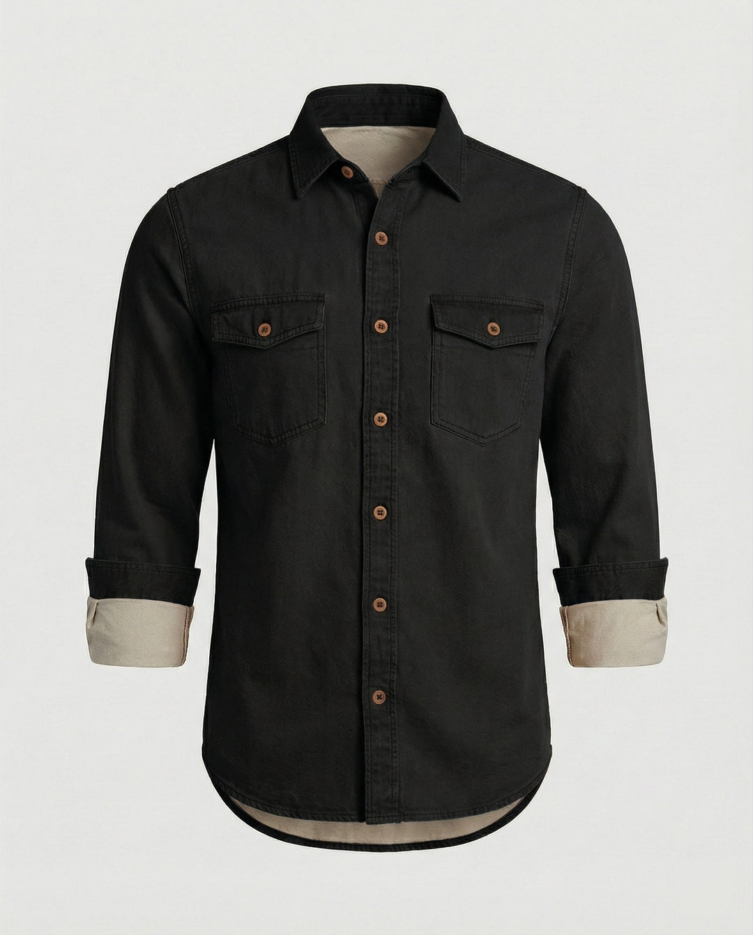 Herren Jeanshemd mit Brusttaschen