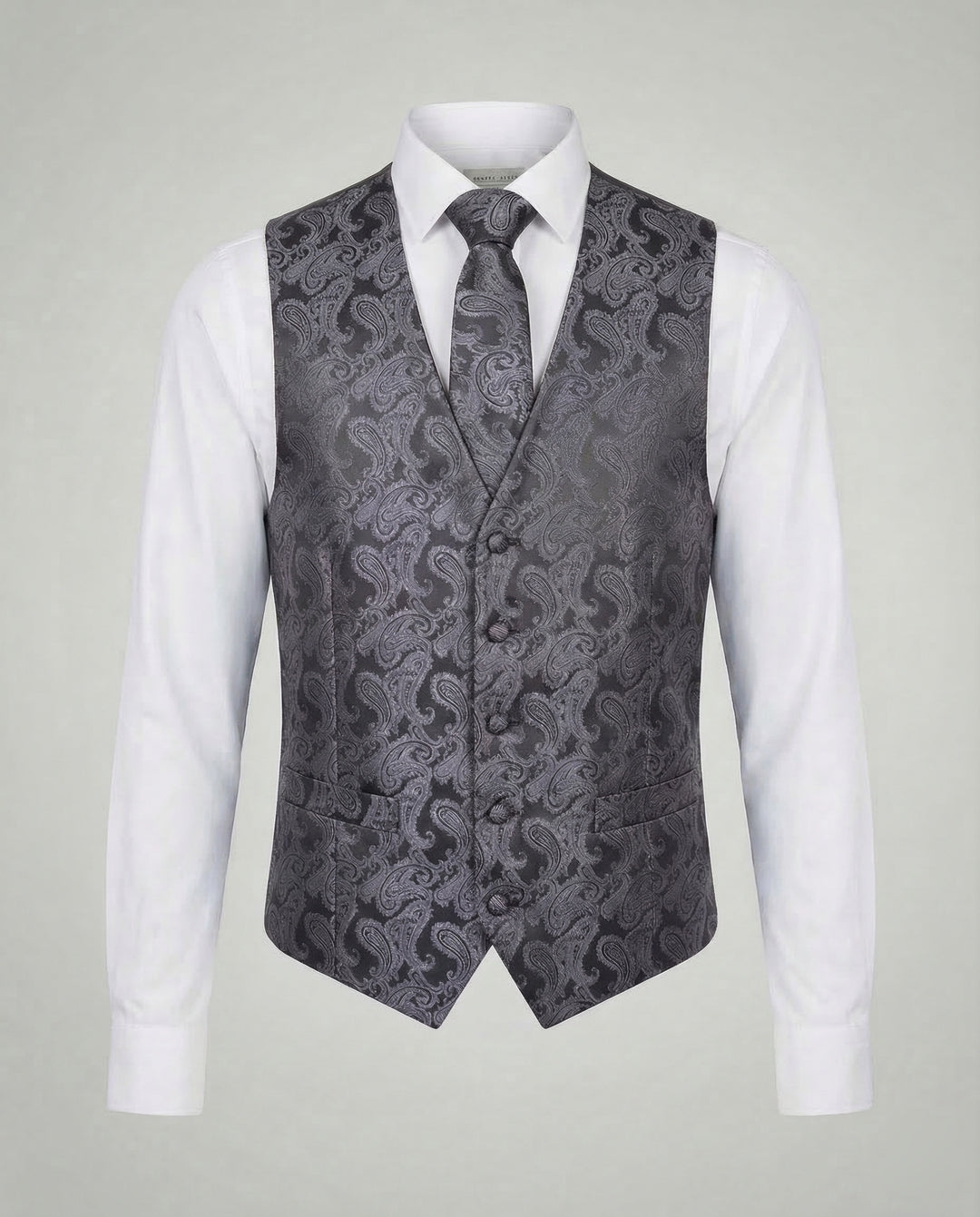 Elegante Paisley Anzugweste Herren