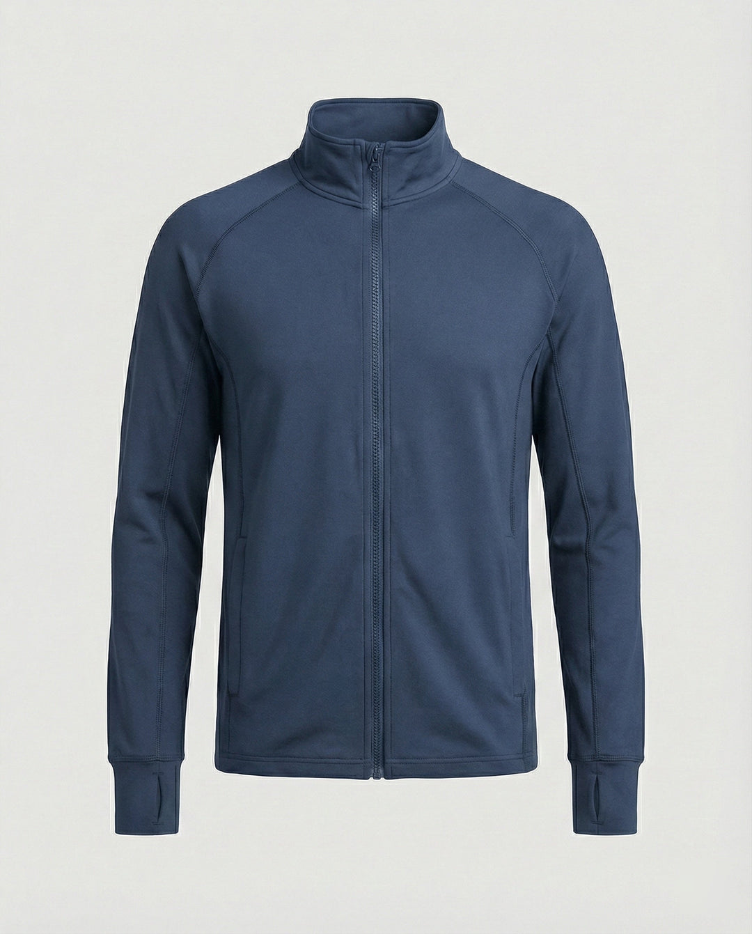 Trainingsjacke Athletisch Mit Stehkragen Herren