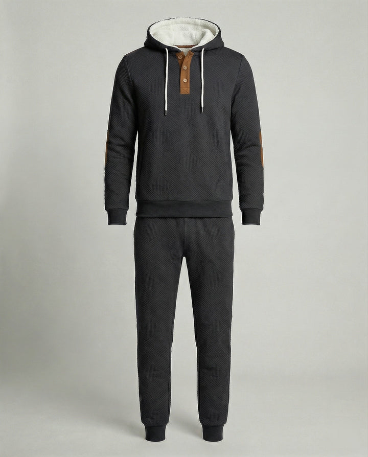 Herren Hoodie-Jogginganzug Set
