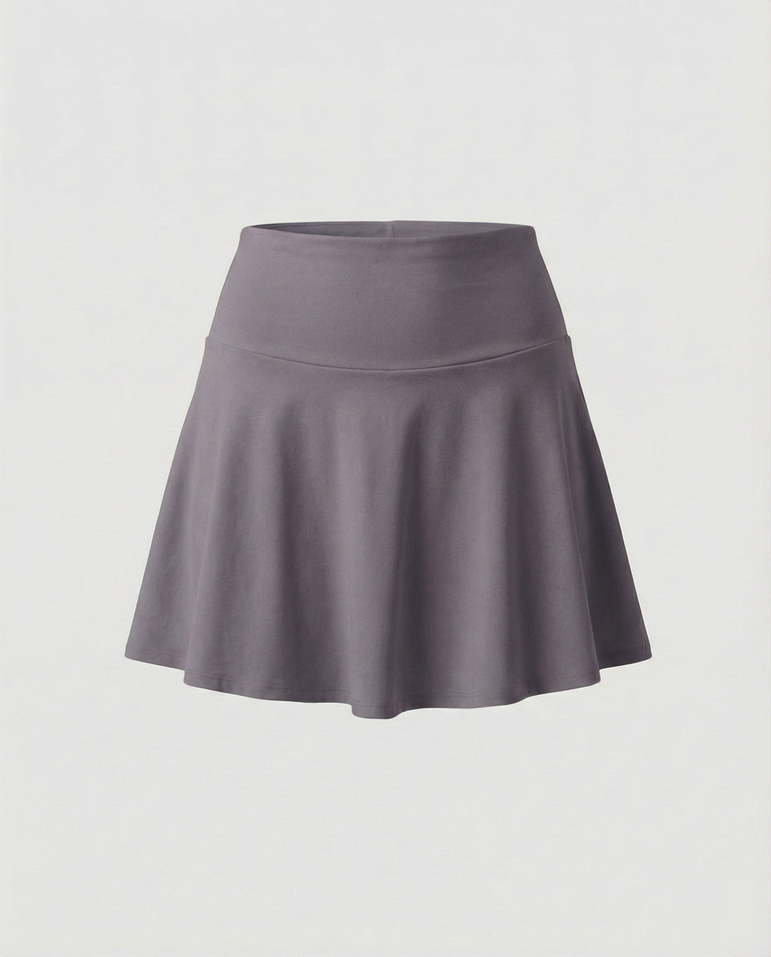 Damen hochgeschnittener Bade-Skort mit Seitentasche