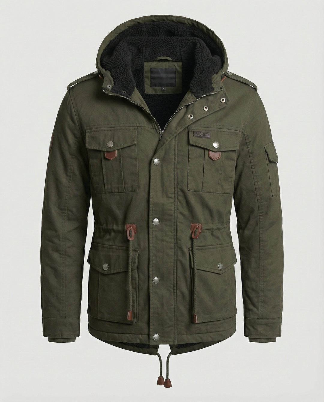 Warme Gefütterte Winterjacke